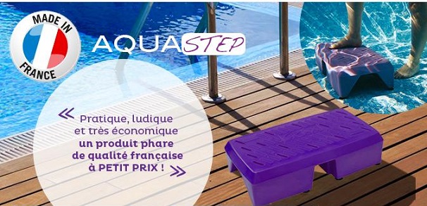 Aquastep pour piscine, simple et efficace